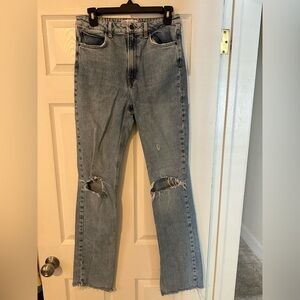 Zara Light Blue Denim Jeans